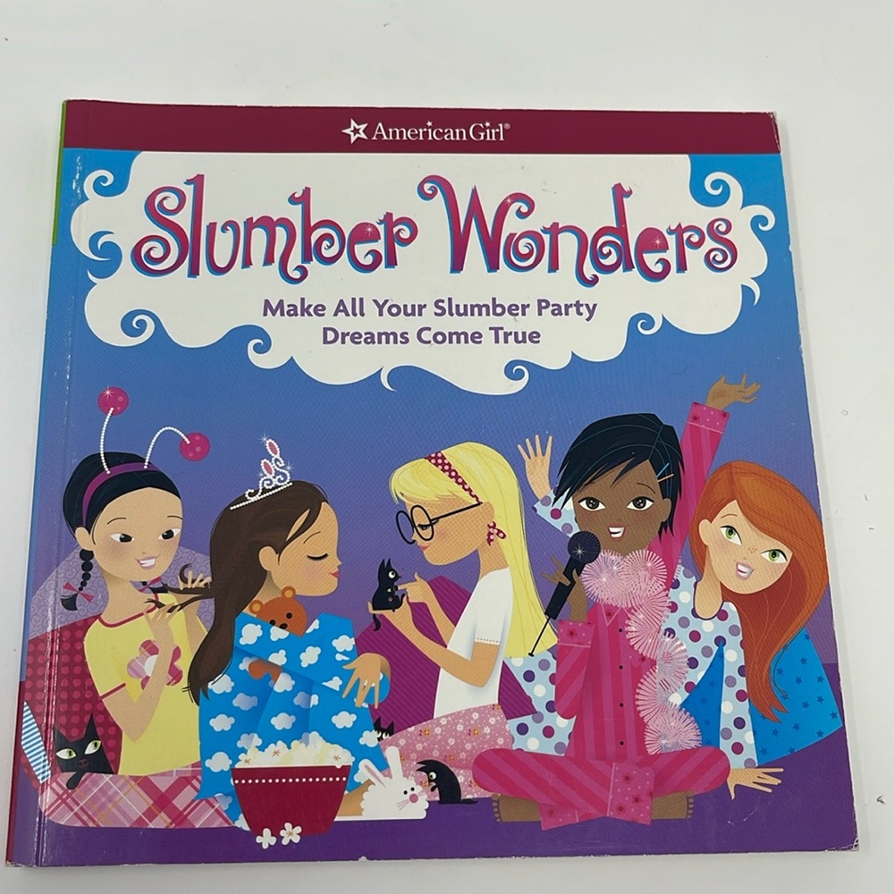 3/$15 AMERICAN GIRL: Slumber Wonders: Slumber Party Book